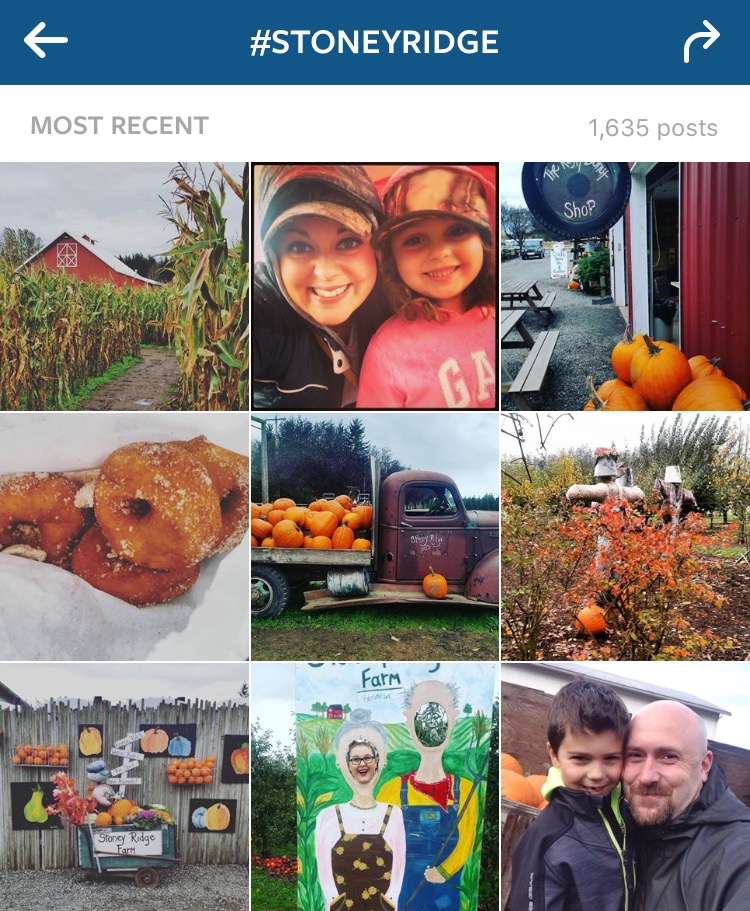1,600+ photos on Instagram are tagged #stoneyridge