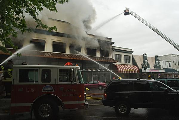 Delft Square Fire in June 2008 (photo: Ryan Jolie Winkler)