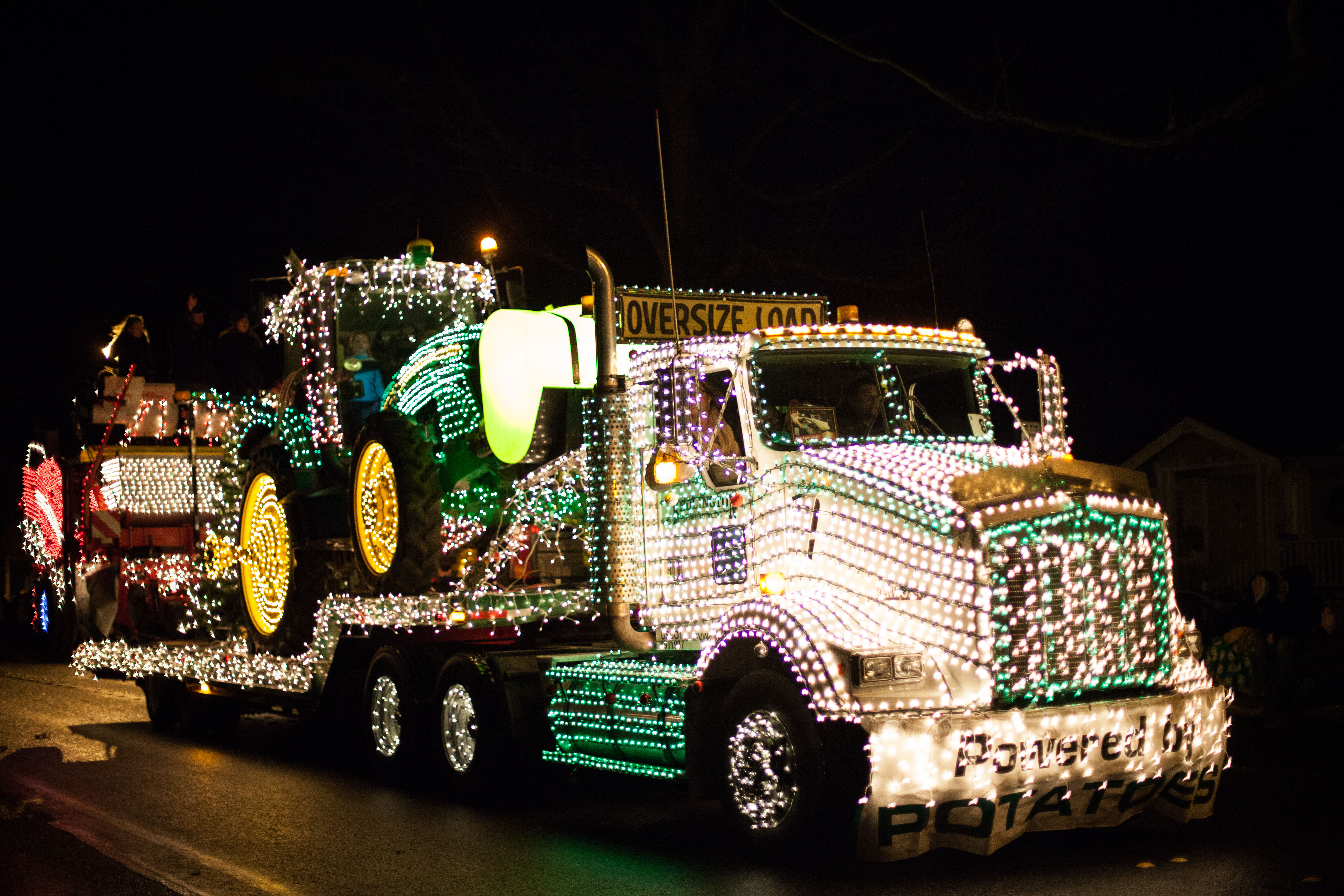 Bedlington's "Powered by Potatoes": as always, many floats reflect our strong agricultural heritage.