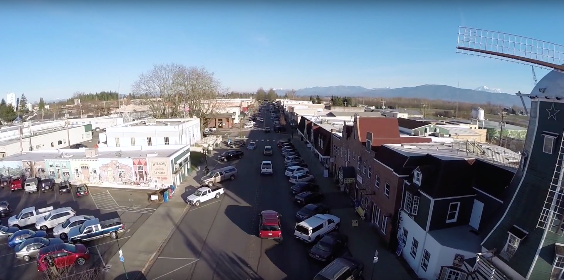 Beautiful Aerial Tour of Lynden