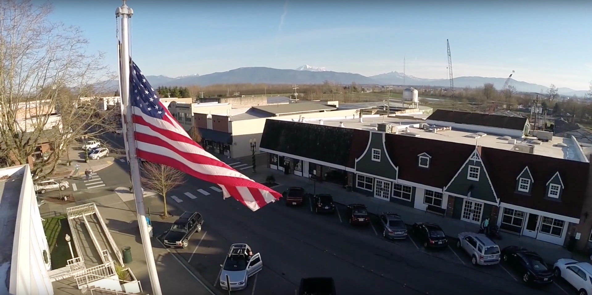 Lynden, WA Post Office Flag