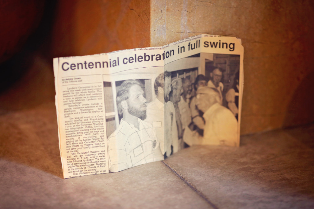 A newspaper clipping from the 1991 beard growing contest, 25 years ago.