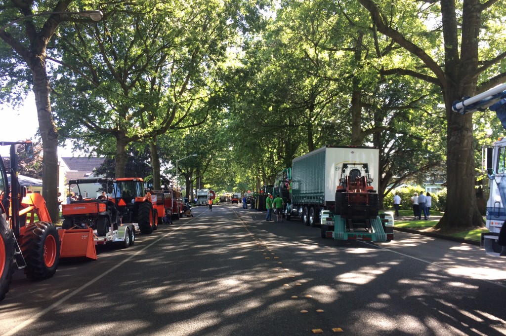 The 2015 Farmers Day Parade on Front Street in Lynden.