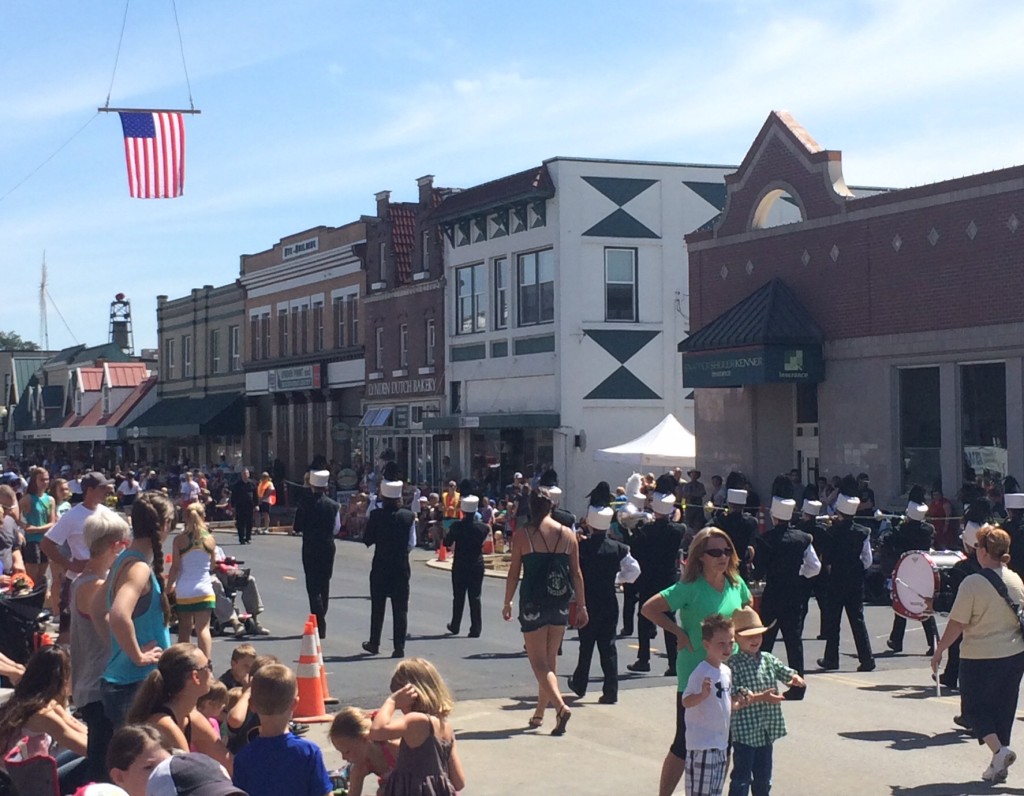 Downtown Lynden during last year's Farmers Day Parade.