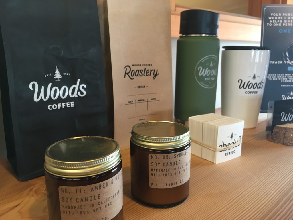 Woods Coffee new merchandise